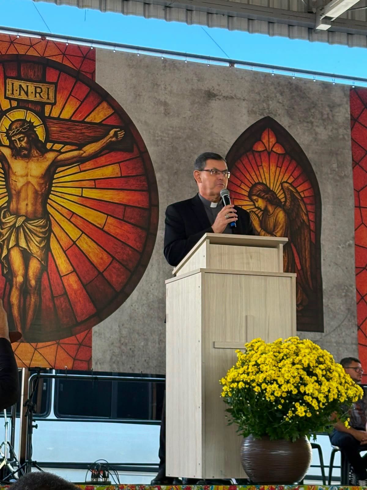 Presença de nosso bispo Diocesano